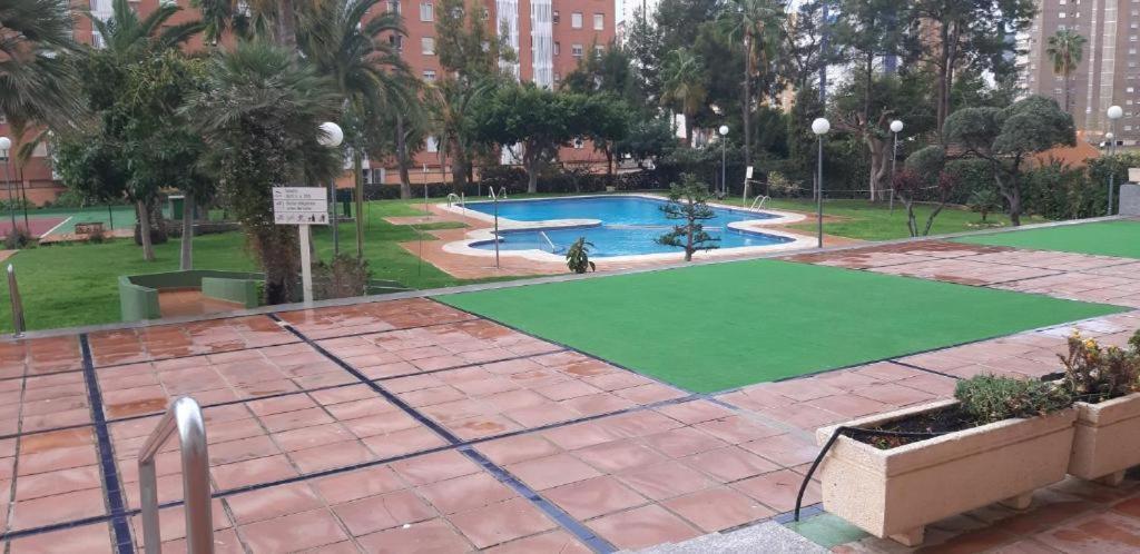 Apartamento Edificio Gemelos XII -18 Benidorm Kültér fotó
